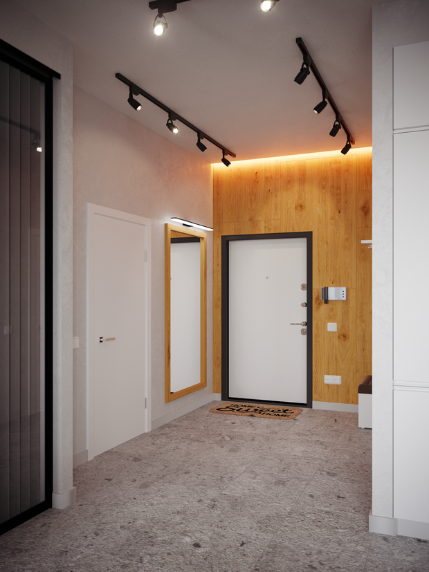 Фото из портфолио Искра Парк (46+47) – фотографии дизайна интерьеров на INMYROOM