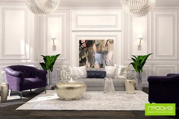 Фото из портфолио Розовый фламинго – фотографии дизайна интерьеров на INMYROOM