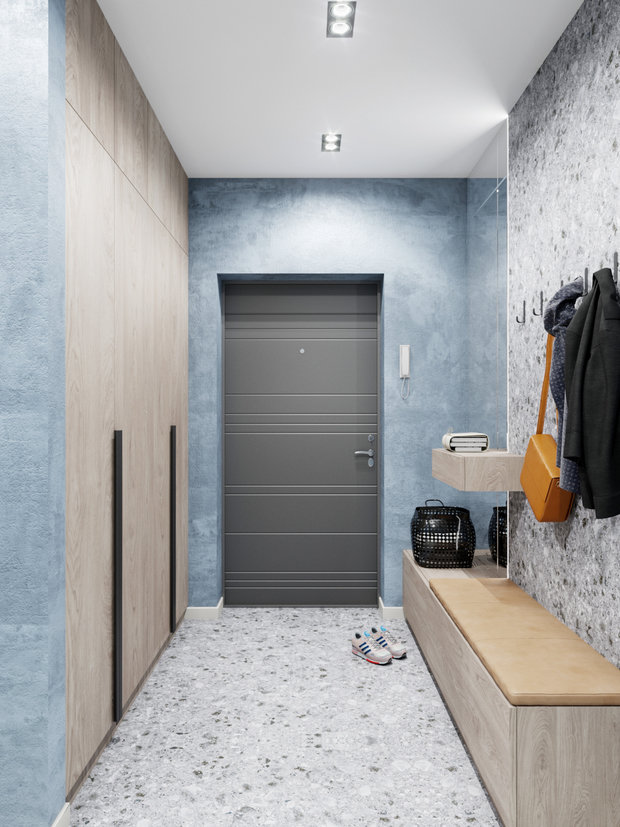 Фото из портфолио В оттенках синего – фотографии дизайна интерьеров на INMYROOM