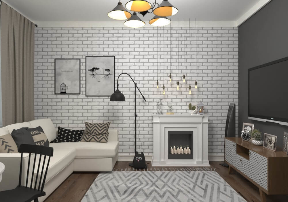 Фото из портфолио Дизайн-проект четырехкомнатной квартиры – фотографии дизайна интерьеров на INMYROOM Фото из портфолио Дизайн-проект четырехкомнатной квартиры – фотографии дизайна интерьеров на INMYROOM