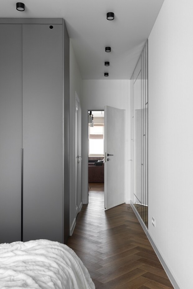 Фотография: Прихожая в стиле Скандинавский, Современный, Эклектика, Квартира, Проект недели, Санкт-Петербург, Кирпичный дом, 2 комнаты, 60-90 метров, Levchenkova design, Яна Левченкова – фото на INMYROOM