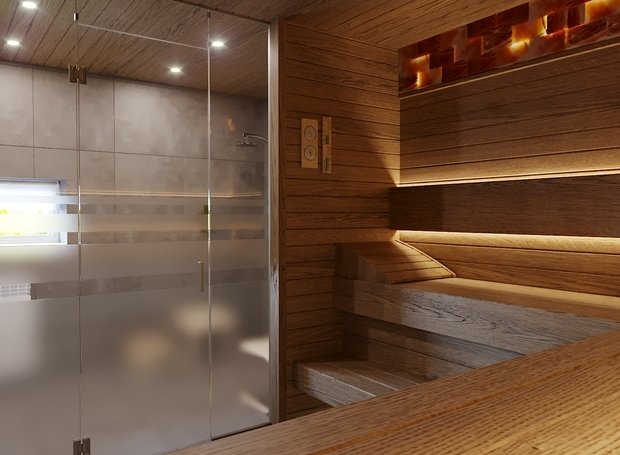 Фото из портфолио Дизайн проект бани – фотографии дизайна интерьеров на INMYROOM