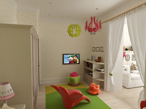 Фото из портфолио детская девочки – фотографии дизайна интерьеров на INMYROOM