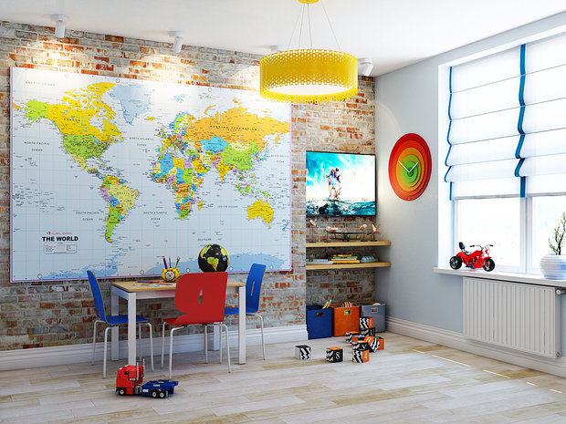 Фото из портфолио Яркие апартаменты для молодой семьи – фотографии дизайна интерьеров на INMYROOM