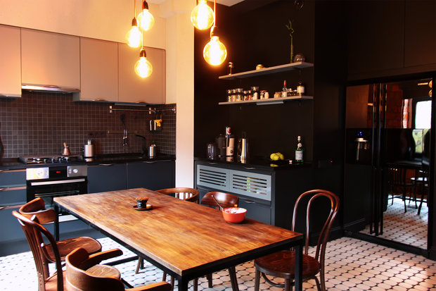 Фотография: Кухня и столовая в стиле Лофт – фото на INMYROOM