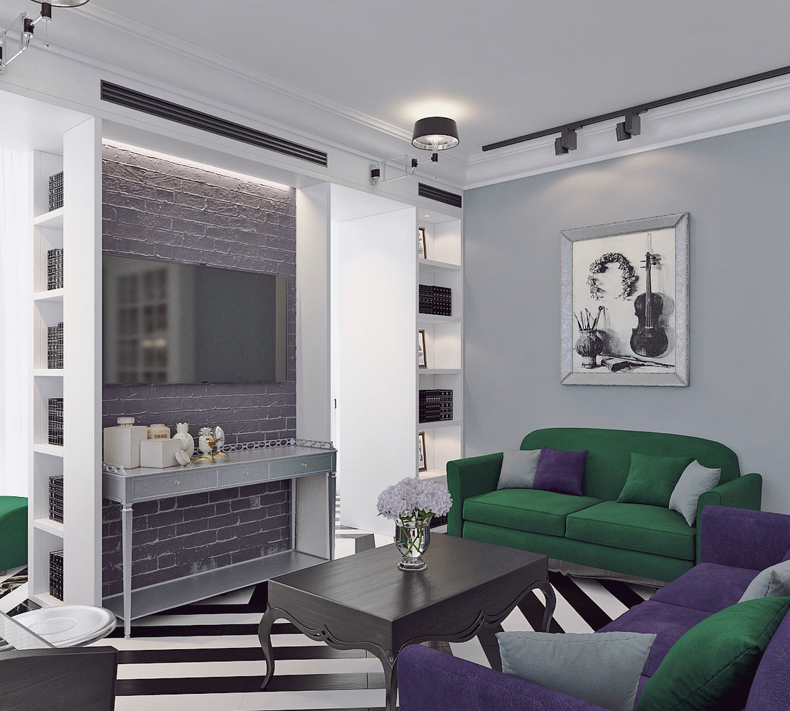 Фото из портфолио Квартира 145 м2 г. Москва – фотографии дизайна интерьеров на INMYROOM Фото из портфолио Квартира 145 м2 г. Москва – фотографии дизайна интерьеров на INMYROOM