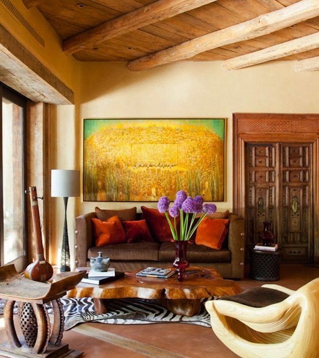 Фотография: Гостиная в стиле Прованс и Кантри, Классический, Современный, Восточный, Дома и квартиры, Интерьеры звезд – фото на INMYROOM