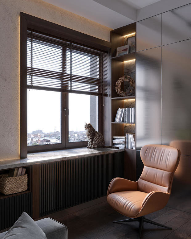 Фото из портфолио Современный стиль в квартире на 4-ой Советской - 166 кв. метров – фотографии дизайна интерьеров на INMYROOM