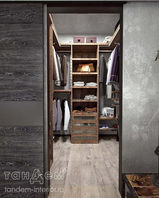 Фото из портфолио 160 Брутальных метров – фотографии дизайна интерьеров на INMYROOM