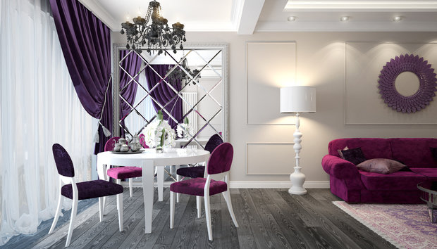 Фото из портфолио Квартира в современном классическом стиле – фотографии дизайна интерьеров на INMYROOM