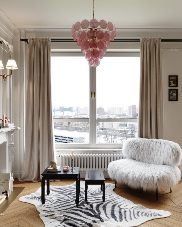 Фотография: Гостиная в стиле Современный, Эклектика, Малогабаритная квартира, Квартира, Студия, Проект дня, Москва, до 40 метров, Дейси Аушева – фото на INMYROOM