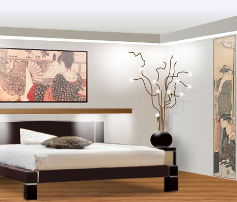 Фотография: Спальня в стиле Современный, Восточный,  – фото на INMYROOM