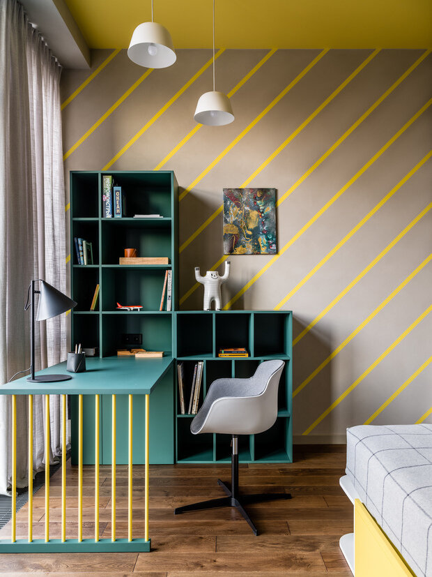 Фотография: Детская в стиле Современный, Лофт, Проект недели, Дом и дача, Новая Москва, Московская область, Таунхаус, 4 и больше, Более 90 метров, Инна Кулаченко – фото на INMYROOM