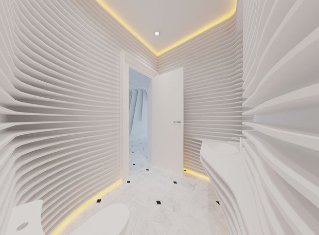 Фото из портфолио Апартаменты в Москва-Сити – фотографии дизайна интерьеров на INMYROOM