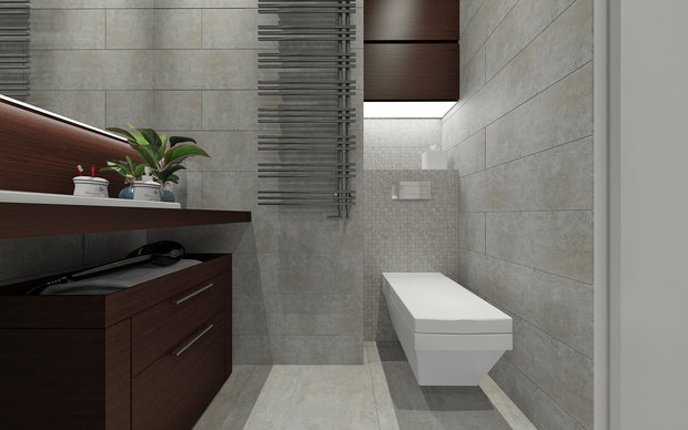 Фотография: Ванная в стиле Хай-тек – фото на INMYROOM