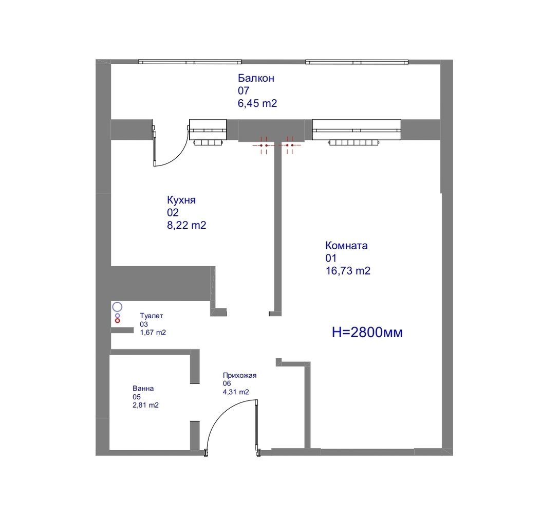 Фотография: Планировки в стиле , Современный, Малогабаритная квартира, Квартира, Проект недели, Химки, 1 комната, 2 комнаты, до 40 метров, Татьяна Масленникова – фото на INMYROOM