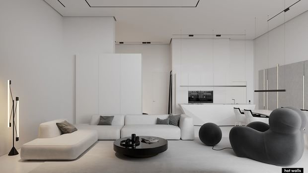 Фото из портфолио Полянка, 44 – фотографии дизайна интерьеров на INMYROOM