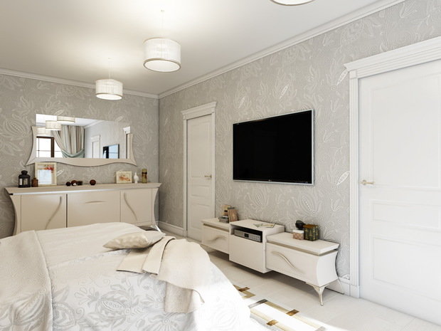 Фото из портфолио Дизайн спальни в классическом стиле  – фотографии дизайна интерьеров на INMYROOM