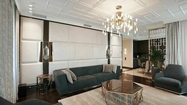 Фото из портфолио Ремонт квартиры в стиле ар-деко в ЖК Долина Сетунь – фотографии дизайна интерьеров на INMYROOM