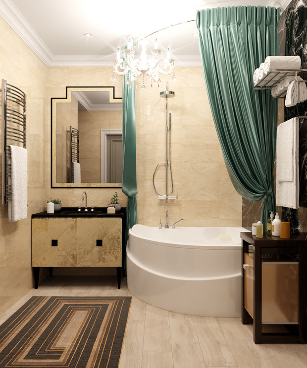 Фото из портфолио Проект квартиры на Арбате – фотографии дизайна интерьеров на INMYROOM