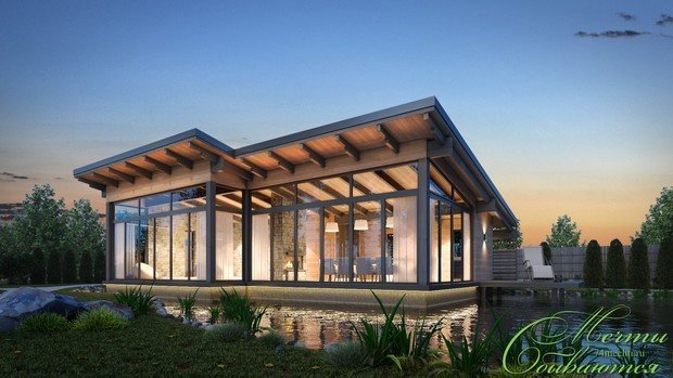 Фото из портфолио Гостевой домик – фотографии дизайна интерьеров на INMYROOM