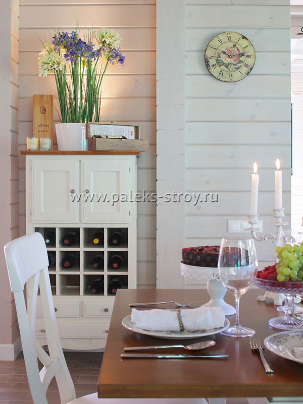 Фото из портфолио Светлый дом из клееного бруса – фотографии дизайна интерьеров на INMYROOM