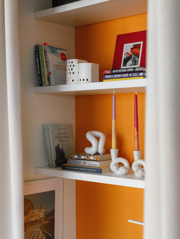 Фотография: Кабинет в стиле Современный, Малогабаритная квартира, Студия, Проект дня, Москва, до 40 метров, Лина Князева – фото на INMYROOM