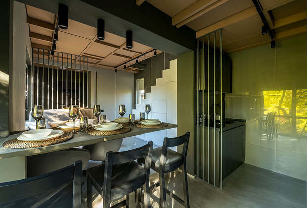 Фото из портфолио КОНТРАПУНКТ МИКРОДОМА – фотографии дизайна интерьеров на INMYROOM