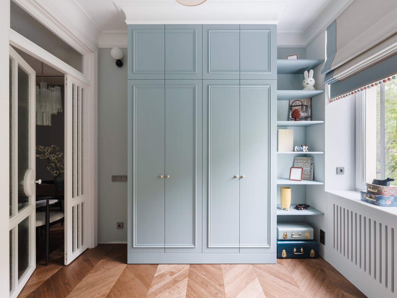 Фотография: Детская в стиле Современный, Квартира, Проект дня, Москва, Сталинка, 2 комнаты, 40-60 метров, Винтажный, Planka – фото на INMYROOM