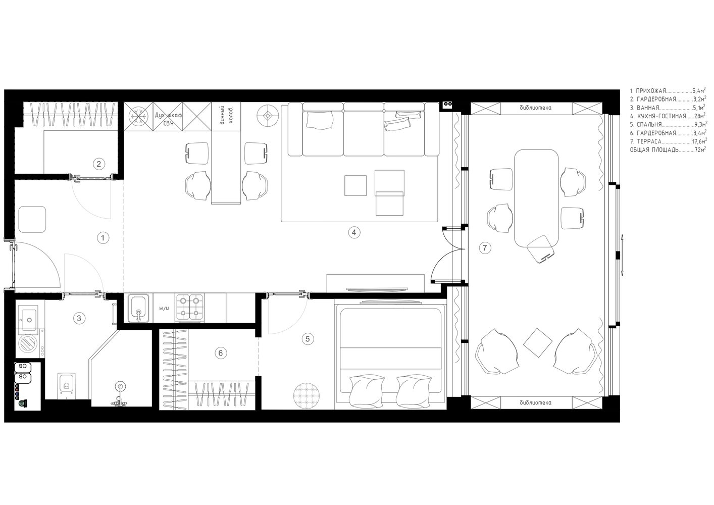 Фотография: Планировки в стиле , Современный, Квартира, Проект недели, Москва, Монолитный дом, 2 комнаты, 60-90 метров, Studio DA – фото на INMYROOM Фотография: Планировки в стиле , Современный, Квартира, Проект недели, Москва, Монолитный дом, 2 комнаты, 60-90 метров, Studio DA – фото на INMYROOM