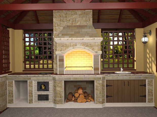 Фото из портфолио BBQ European Valley – фотографии дизайна интерьеров на INMYROOM