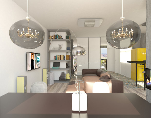 Фото из портфолио стильная эклектика1 – фотографии дизайна интерьеров на INMYROOM