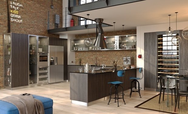 Фотография: Кухня и столовая в стиле Лофт,  – фото на INMYROOM