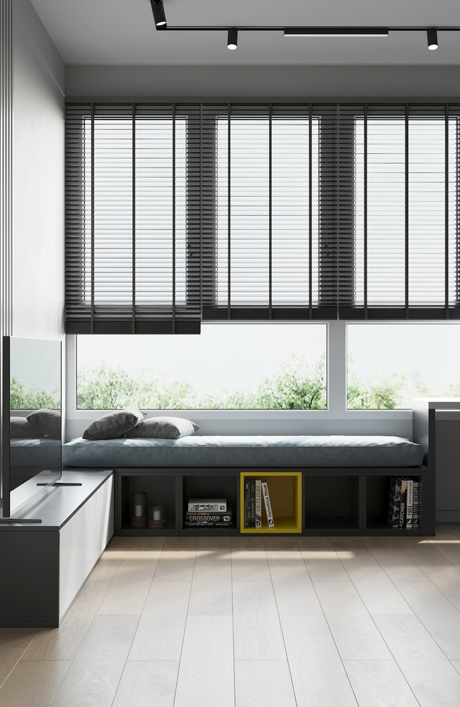 Фотография: Спальня в стиле Современный, Квартира, Проект недели, Москва, 1 комната, 40-60 метров, Deus of House – фото на INMYROOM Фотография: Спальня в стиле Современный, Квартира, Проект недели, Москва, 1 комната, 40-60 метров, Deus of House – фото на INMYROOM