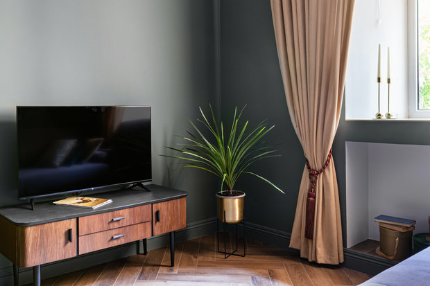 Фотография: Гостиная в стиле Современный, Эклектика, Квартира, Проект недели, Санкт-Петербург, 2 комнаты, 40-60 метров, Наталья Березина – фото на INMYROOM