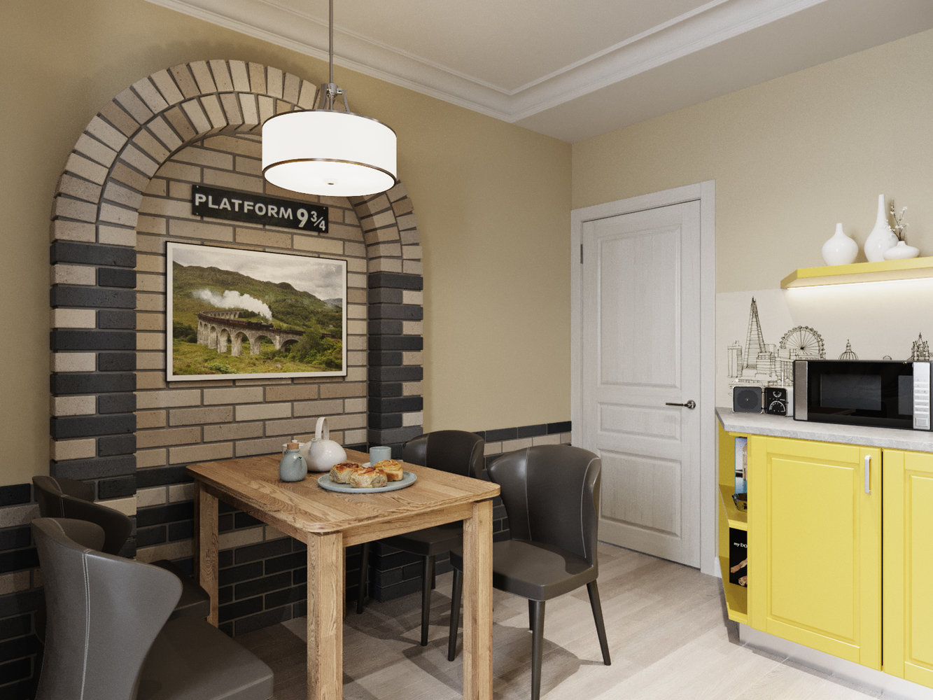 Фотография: Кухня и столовая в стиле Современный, Скандинавский, Квартира, Проект недели, Беларусь, Панельный дом, 3 комнаты, 60-90 метров, Гомель, ANTEI – фото на INMYROOM Фотография: Кухня и столовая в стиле Современный, Скандинавский, Квартира, Проект недели, Беларусь, Панельный дом, 3 комнаты, 60-90 метров, Гомель, ANTEI – фото на INMYROOM