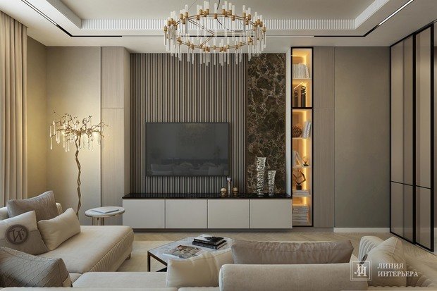 Фото из портфолио Дизайн кухни-гостиной – фотографии дизайна интерьеров на INMYROOM
