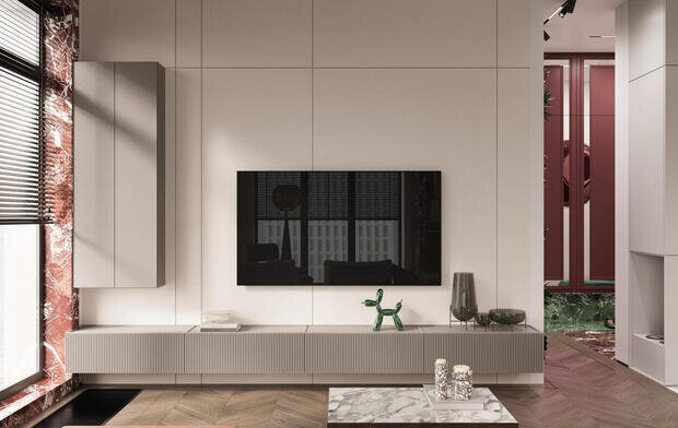 Фото из портфолио Дизайн интерьера квартиры в ЖК «Клубный дом Talento» в стиле неоклассика – фотографии дизайна интерьеров на INMYROOM