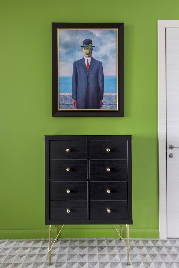 Фотография: Прихожая в стиле Современный, Квартира, Проект недели, Москва, Монолитный дом, 2 комнаты, 60-90 метров, Anddesign, Александра Дашкевич, ПРЕМИЯ INMYROOM – фото на INMYROOM