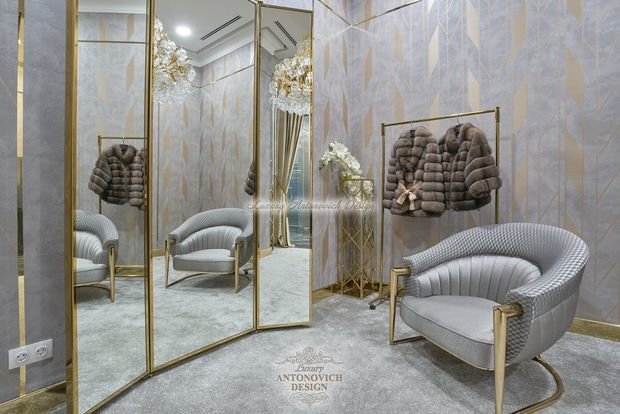 Фото из портфолио Бутик меховых изделий от Светланы Антонович – фотографии дизайна интерьеров на INMYROOM