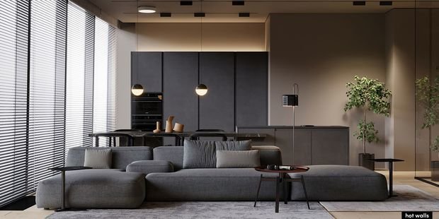 Фото из портфолио Moscow-city, 86 – фотографии дизайна интерьеров на INMYROOM