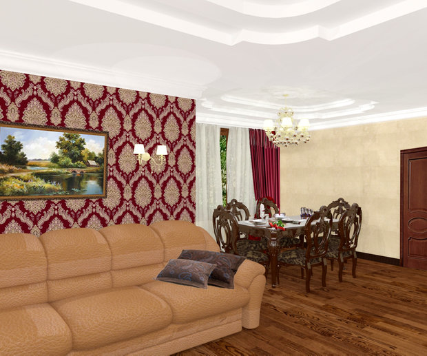 Фото из портфолио Проект загородного жилого дома.  – фотографии дизайна интерьеров на INMYROOM