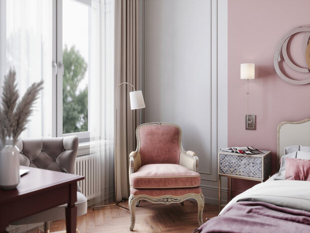 Фотография: Спальня в стиле Классический, Современный, Эклектика, Квартира, Проект недели, Одинцово, Монолитный дом, 2 комнаты, 40-60 метров, Andrei Lobin Design Buro, Андрей Лобин – фото на INMYROOM