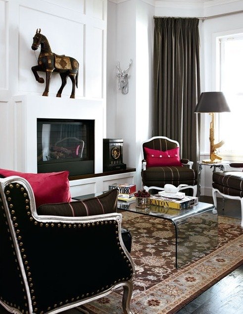 Фотография: Гостиная в стиле Классический, Современный, Декор интерьера, Интерьер комнат – фото на INMYROOM Фотография: Гостиная в стиле Классический, Современный, Декор интерьера, Интерьер комнат – фото на INMYROOM