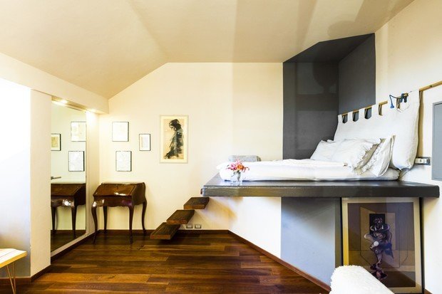 Фотография: Спальня в стиле Современный, Минимализм, Декор интерьера, Малогабаритная квартира, Квартира, Студия, 1 комната, до 40 метров, 40-60 метров – фото на INMYROOM