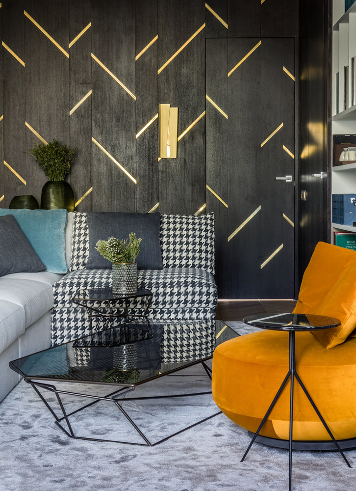 Фотография: Гостиная в стиле Современный, Квартира, Проект недели, Москва, Ольга Черненко, 4 и больше, Более 90 метров – фото на INMYROOM Фотография: Гостиная в стиле Современный, Квартира, Проект недели, Москва, Ольга Черненко, 4 и больше, Более 90 метров – фото на INMYROOM