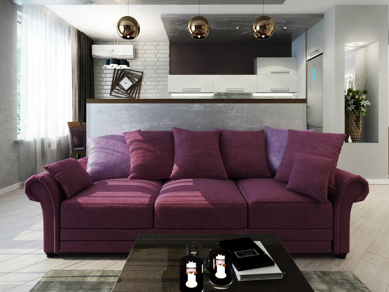 Фото из портфолио 2к.кв в ЖК Никольский (70кв.м) – фотографии дизайна интерьеров на INMYROOM Фото из портфолио 2к.кв в ЖК Никольский (70кв.м) – фотографии дизайна интерьеров на INMYROOM