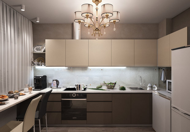 Фото из портфолио ул.Марины Цветаевой, 5 – фотографии дизайна интерьеров на INMYROOM