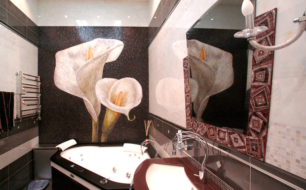 Фото из портфолио Мозаика – фотографии дизайна интерьеров на INMYROOM