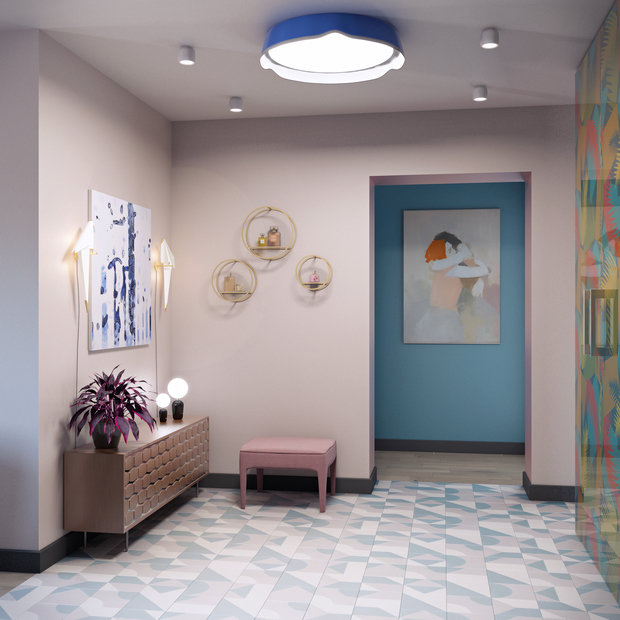Фото из портфолио Colorblock – фотографии дизайна интерьеров на INMYROOM